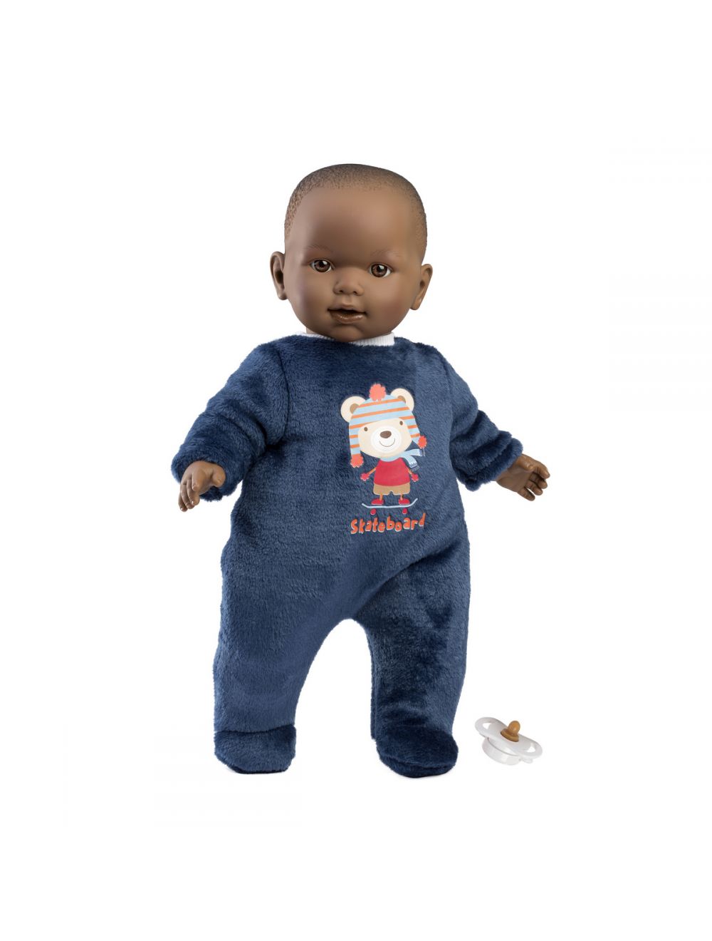 Llorens 14247 Lalka bobas Zareb 42 cm z miękkim brzuszkiem