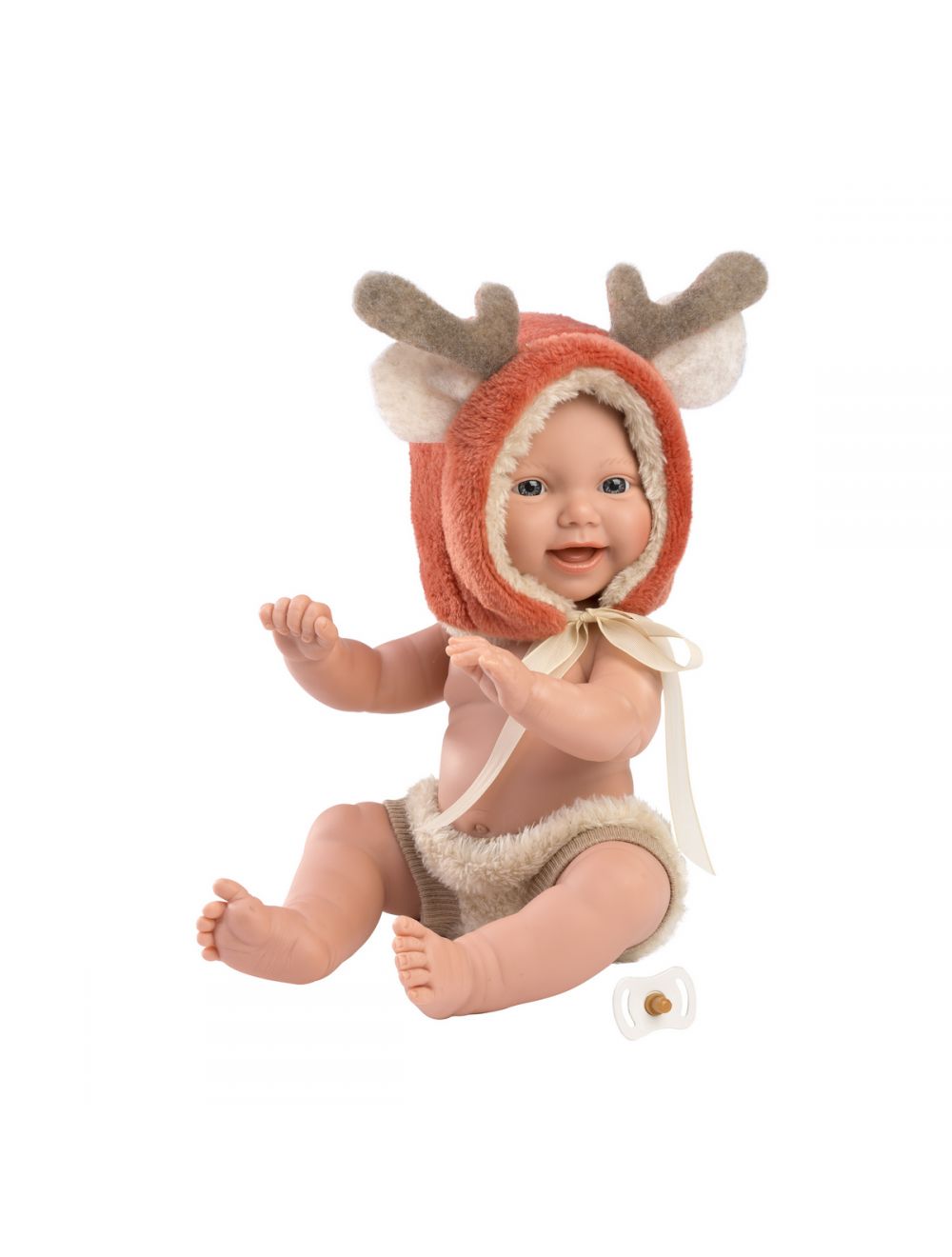 Llorens 63202 Lalka winylowa Mini Baby Renifer 30 cm 
