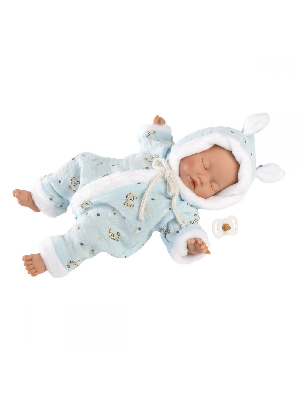 Llorens 63301 Lalka bobas 31 cm miękki brzuszek Śpioszek