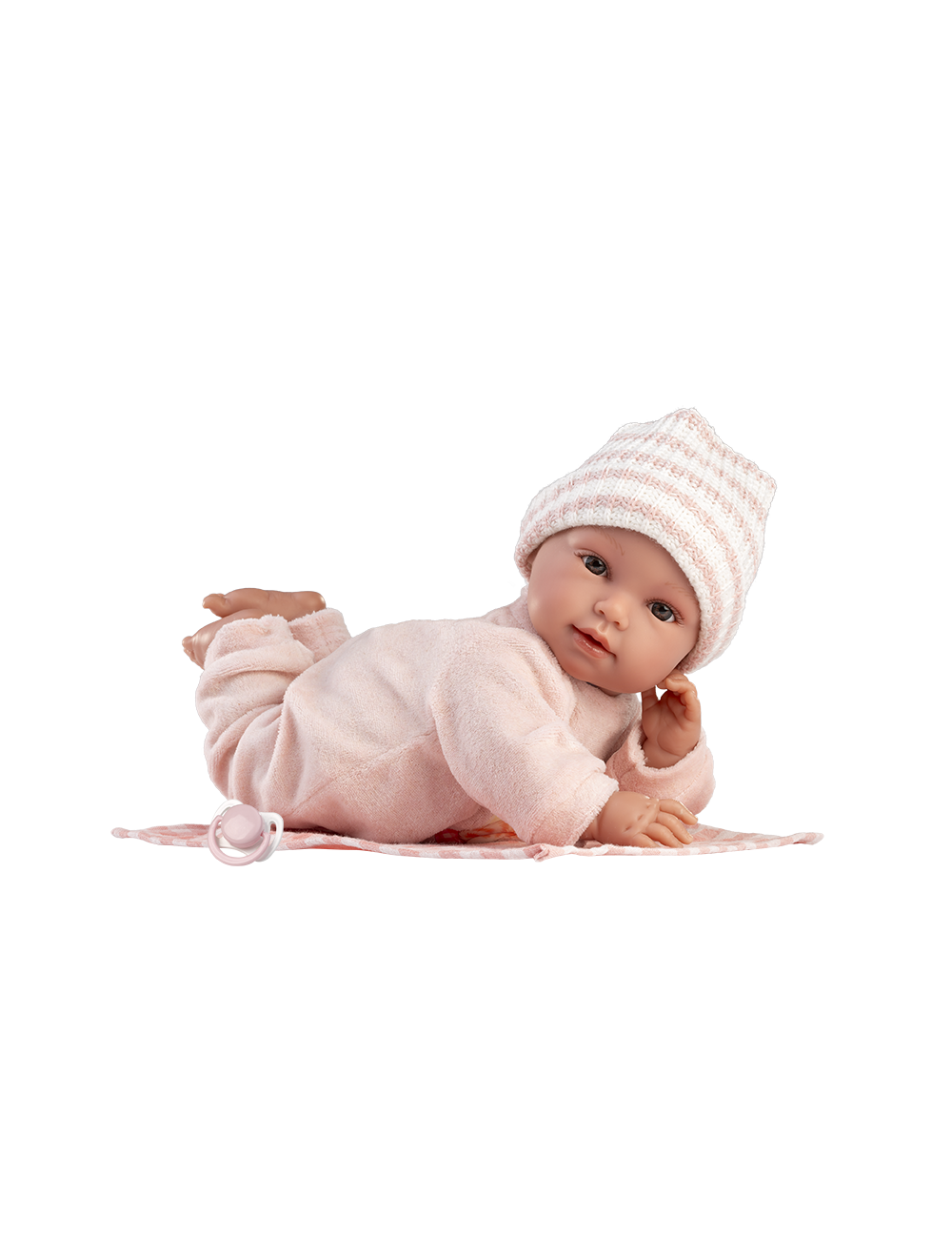 Llorens Lalka 63812 38 cm placząca Olivia z kocykiem