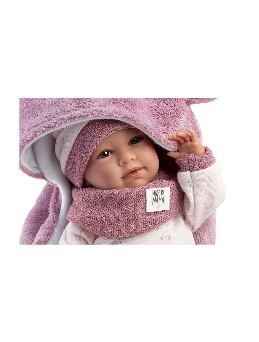 Llorens 74130 Lalka bobas płacząca Mimi 42 cm z kocyko-przewijakiem