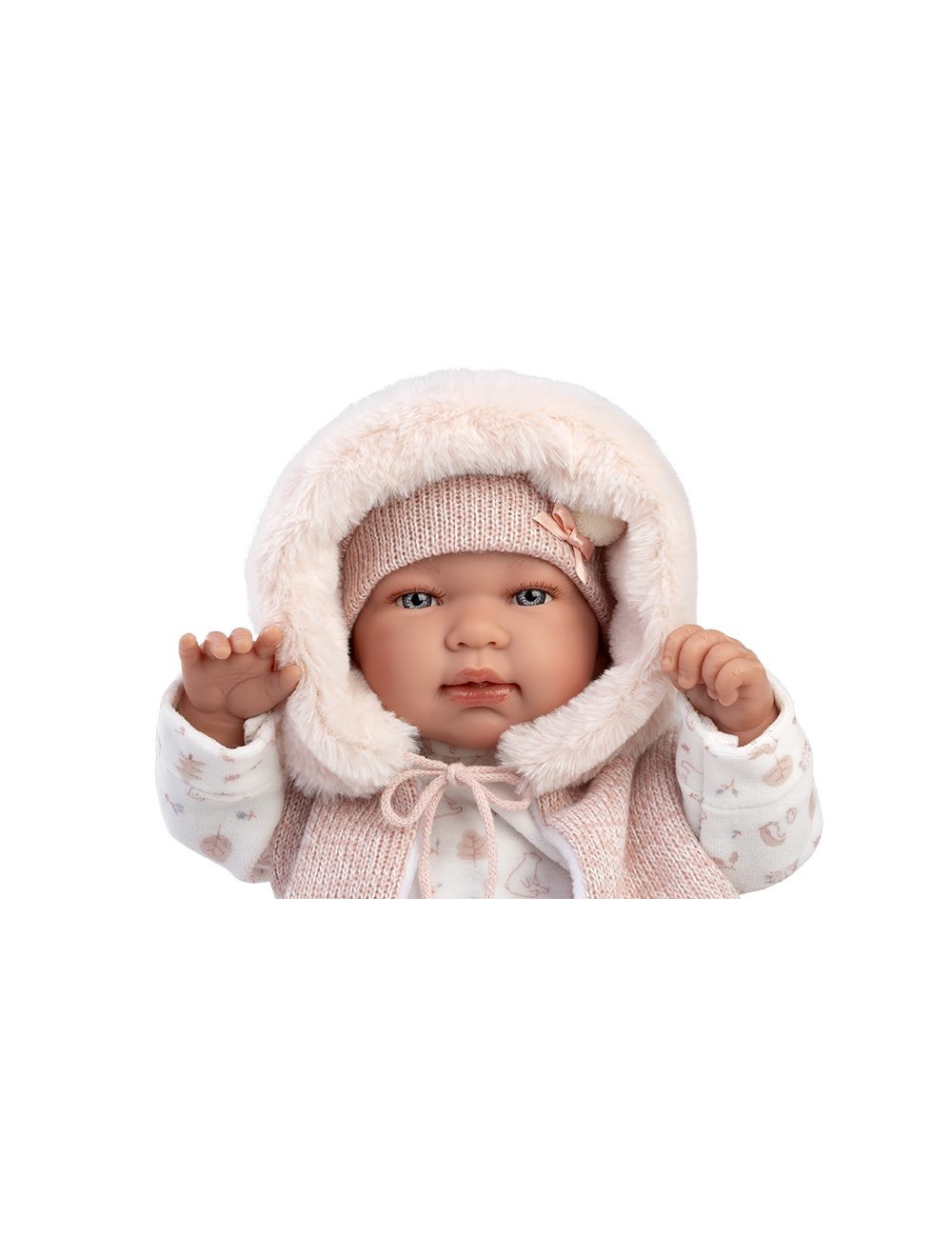 Llorens 84486 Lalka bobas śmiejąca się 44 cm Tina