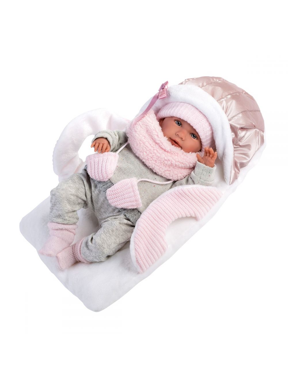 V9-74004 Ubranka i akcesoria dla bobasa o rozmiarze 42 cm