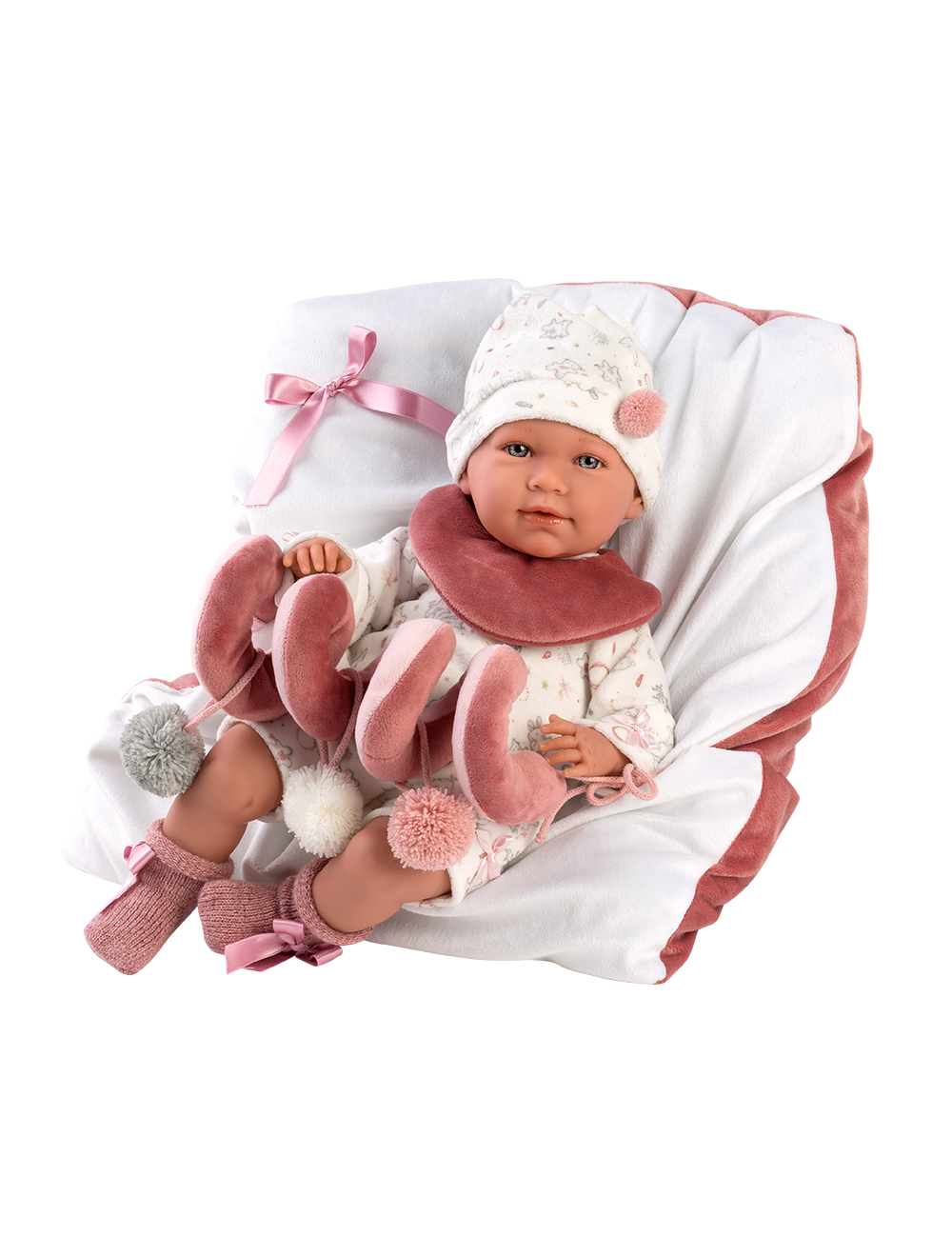 V9-74026 Ubranka i akcesoria dla bobasa o rozmiarze 42 cm