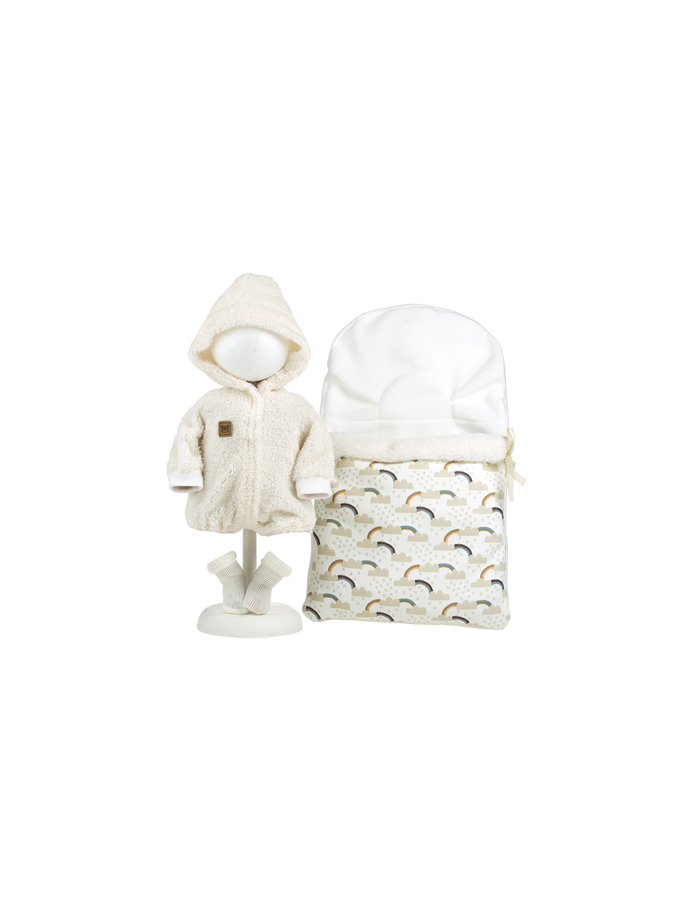 V9-74110 Ubranka i akcesoria dla bobasa o rozmiarze 42 cm