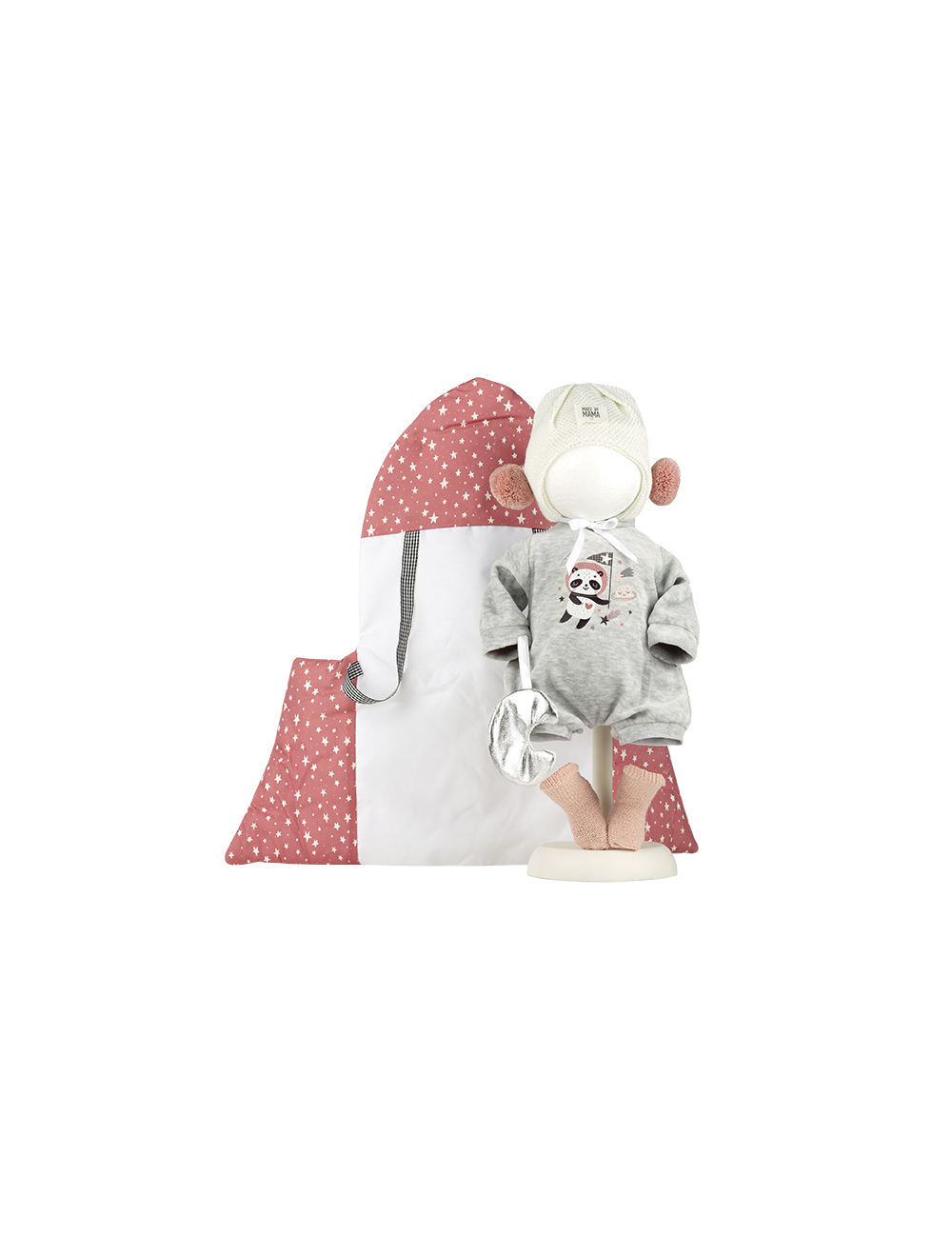 V9-74136 Ubranka i akcesoria dla bobasa o rozmiarze 42 cm