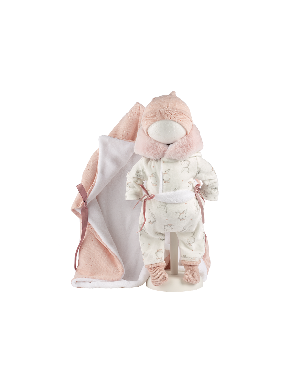 V9-84464 Ubranka i akcesoria dla bobasa o rozmiarze 44 cm