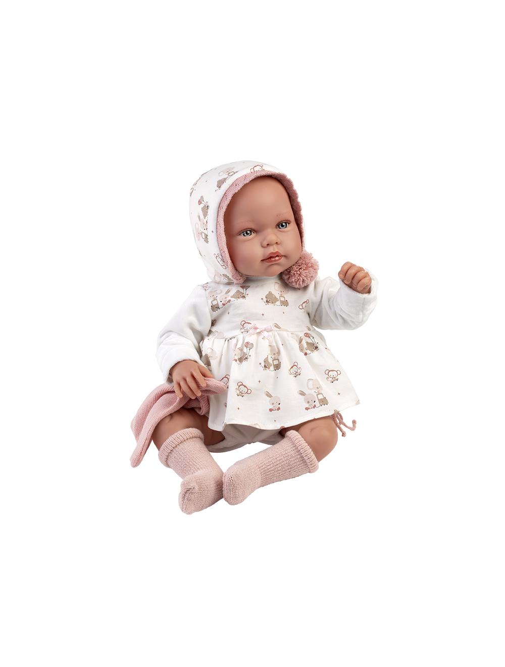 V9-84468 Ubranka i akcesoria dla bobasa o rozmiarze 44 cm