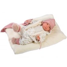 Llorens 18008 Lalka Reborn 42cm pudrowy