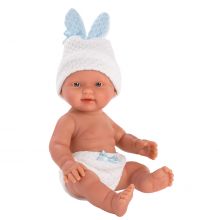 Llorens 26301 Lalka bobas 26 cm chłopiec na chuśtawce FB