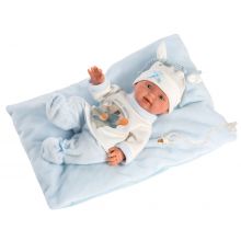 Llorens 26311 Lalka winylowa bobas Bebito 26 cm z poduszką 