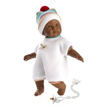 Llorens 30008 Lalka płacząca Cuqui 30 cm mulatka