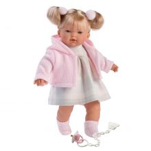 Llorens 33102 Lalka płacząca Aitana 33 cm różowa blondynka