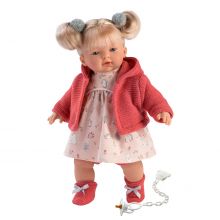 Llorens 33110 Lalka płacząca Aitana 33 cm koralowa blondynka