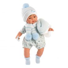 Llorens 13867 Lalka 38 cm Sasha z miękkim brzuszkiem