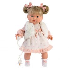 Llorens 42276 Lalka Płacząca lalka Alexandra 42 cm