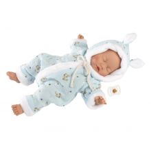 Llorens 63301 Lalka bobas 31 cm miękki brzuszek Śpioszek