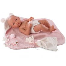 LLORENS Lalka Bimba w różowym szlafroku 35 cm