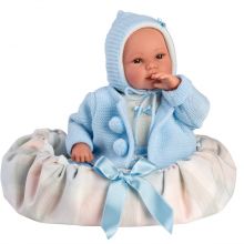 Llorens 63641 Lalka bobas z nosidełkiem 36 cm