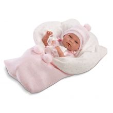 LLORENS Lalka Nica z różowym rożkiem 38 cm