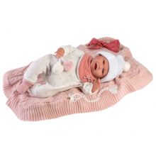 Llorens 74002 Lalka Śmiejący się bobas Mimi 42 cm