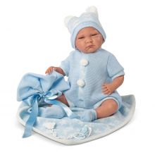 LLORENS Lalka Lalo z niebieskimi gwiazdkami 40 cm