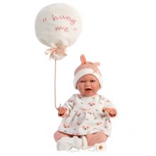 Llorens 74096 Lalka Śmiejący się bobas Mimi 42 cm