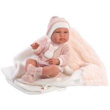 Llorens 84324 Lalka bobas Tina 43 cm śpioszki sm FB