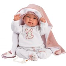 Llorens 84444 Lalka Bobas płaczący Tina 44 cm