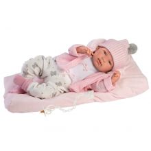 Llorens 84446 Lalka Bobas płaczący Tina 44 cm