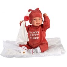 Llorens 84454 Lalka Bobas płaczący Tina 44 cm