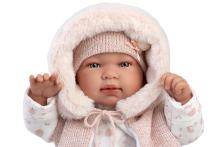 Llorens 84486 Lalka bobas śmiejąca się 44 cm Tina