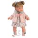 Llorens 42264 Lalka płacząca Alexandra 42 cm blondynka różowy sweterek