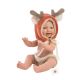 Llorens 63202 Lalka winylowa Mini Baby Renifer 30 cm 