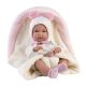 Llorens 63594 Lalka winylowa bobas 35 cm Bimba ze śpiworkiem 
